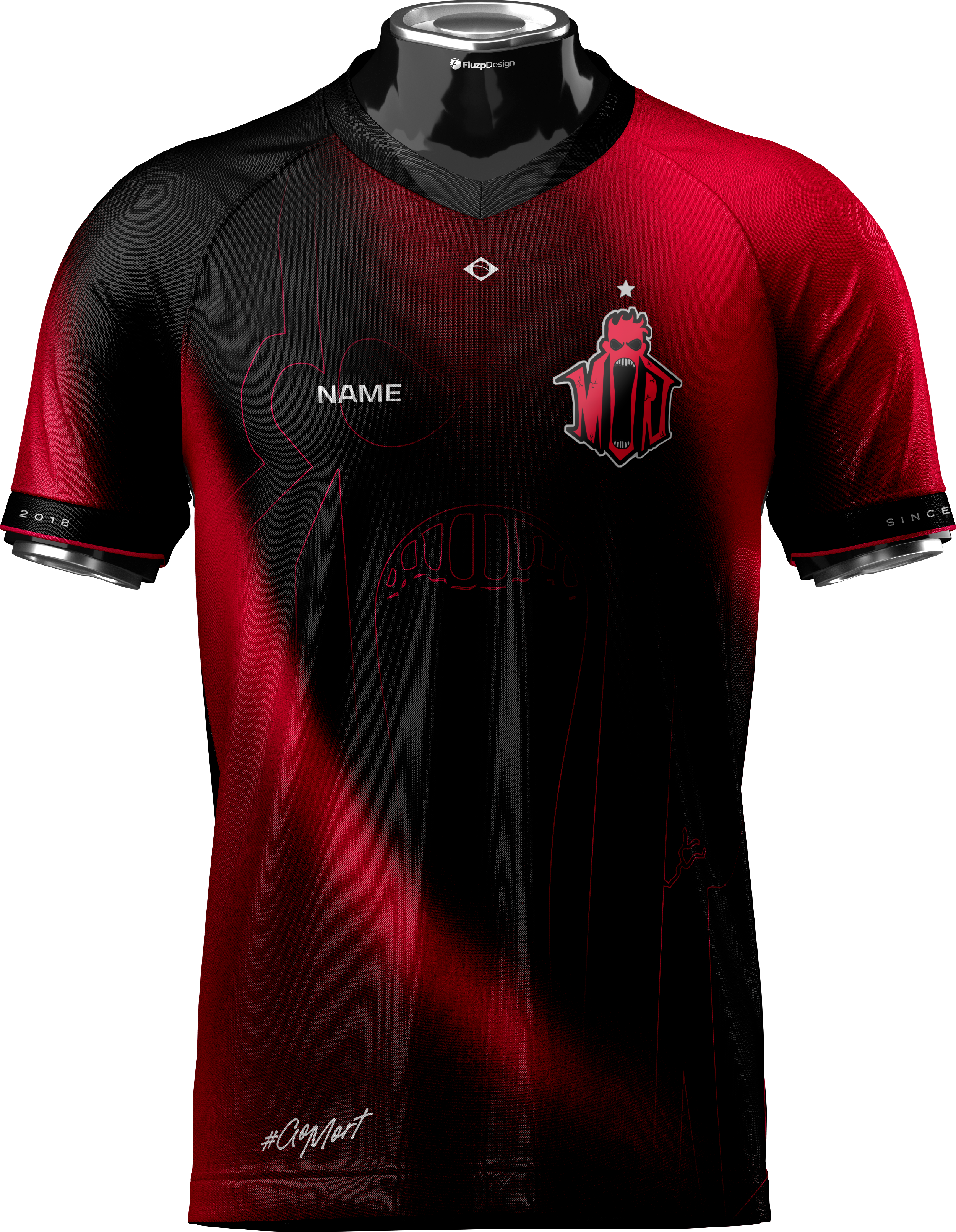 Camiseta Oficial MORT ESPORTS 2025 - Frente